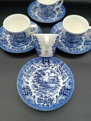 Set tazas de café inglesas Hostess