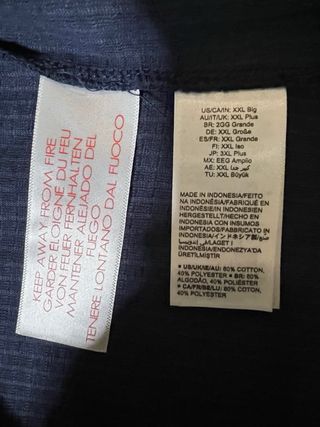 Albornoz Amazon Essentials Ligero Talla XXL Grande