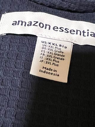 Albornoz Amazon Essentials Ligero Talla XXL Grande