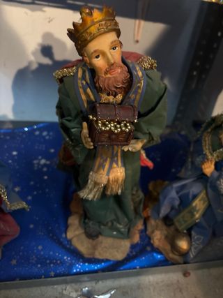 Figuras Reyes Magos Belén 30cm