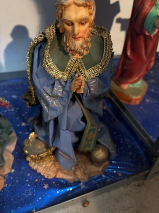 Figuras Reyes Magos Belén 30cm