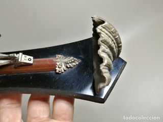 Benditera Siglo XIX Madera Ebonizada Isabelina