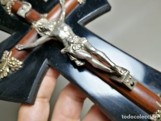 Benditera Siglo XIX Madera Ebonizada Isabelina