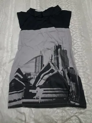 Vestido corto Stilleto estampado ciudad de Sydney.