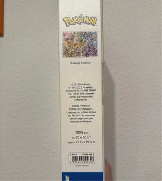 Puzzle Pokémon 1000 piezas