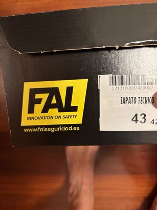 Zapatos técnicos FAL Talla 43