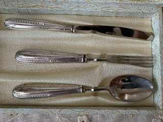 Set 3 posate in argento