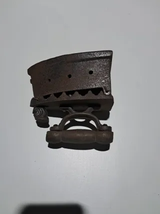 Plancha antigua de hierro