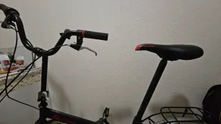 Bicicleta Plegable 20 Pulgadas Negra