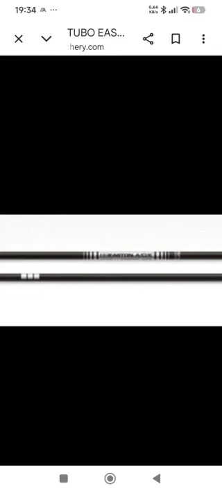 Tubo flecha Easton ACE