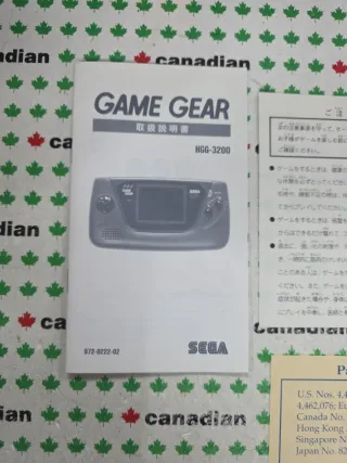 Sega Game Gear Portátil Japonesa