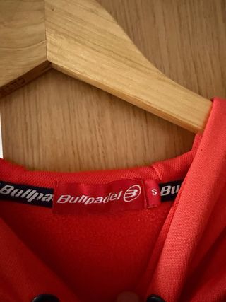 Sudadera Bullpadel MS Roja