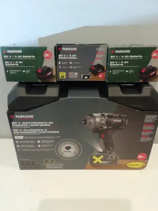 Atornillador de impacto Parkside 20V 1898Nm