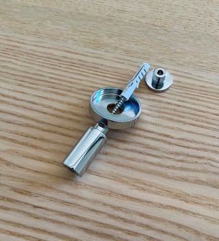 Appendiabiti Rovira in metallo argento NUOVO