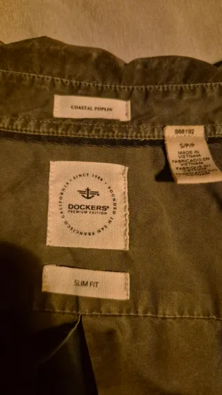 Camisa Dockers Verde Oliva