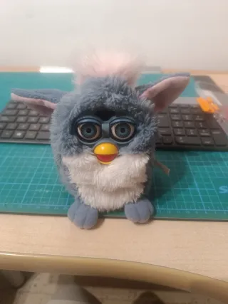 Furby 1998 Tiger Gris