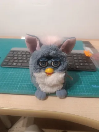 Furby 1998 Tiger Gris