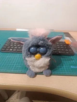 Furby 1998 Tiger Gris