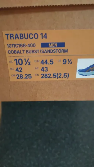 Zapatillas Asics Trail Gel Trabuco 14