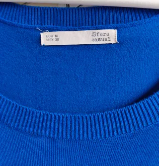 Jersey punto Sfera Azul Eléctrico