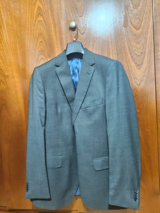 Traje vintage El Corte Inglés gris