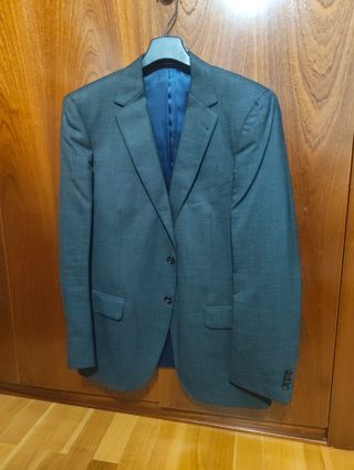 Traje vintage El Corte Inglés gris