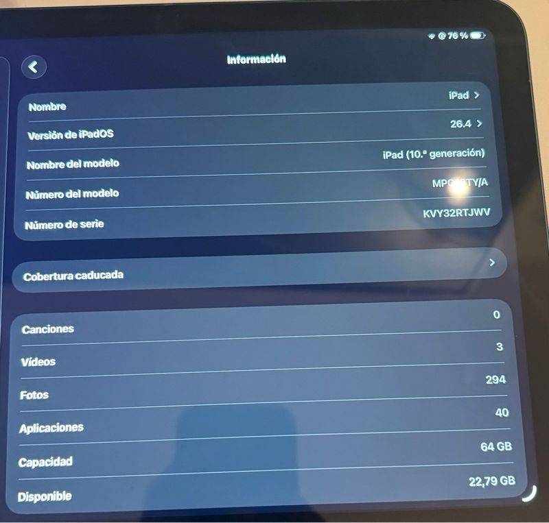 iPad 10ª Gen Azul afbeelding 3