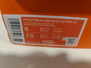 Botas de fútbol Nike Phantom Talla 37