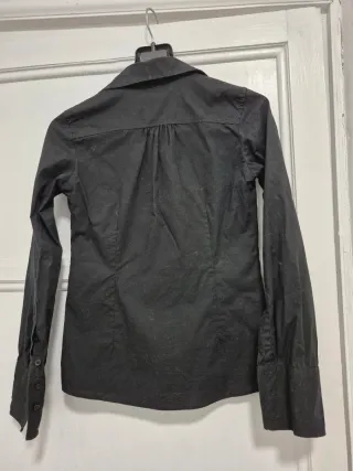 Camisa Zara Traf Negra Mujer