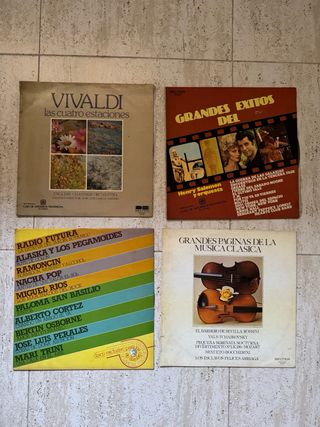Lote discos vinilo