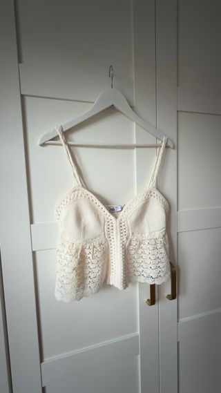 Top Zara Crochet
