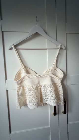 Top Zara Crochet