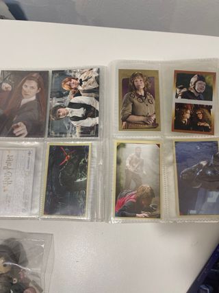 Pack Harry Potter: Libro, figuras y cromos