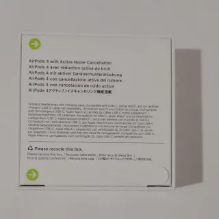 Airpods 4 con Cancelación Activa de Ruido
