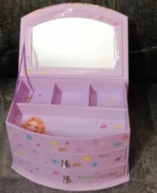 Joyero con espejo y cajones