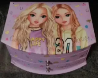 Joyero con espejo y cajones