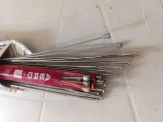 Pack agujas tejido con funda