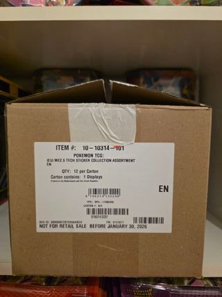 Caja 12 Blíster Pokémon Ascended Heroes