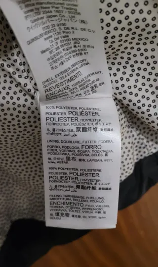 Chaqueta Roxy Invierno Negra Talla S