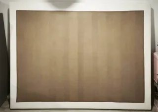 Somier 150x200 Polipiel blanco Lamas Madera Relax