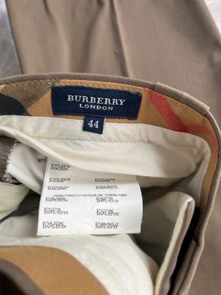 Pantalones de vestir Burberry Mujer XL