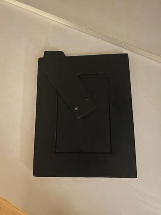 Portaretratos / marco de fotos de madera oscura