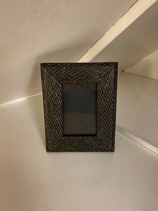 Portaretratos / marco de fotos de madera oscura