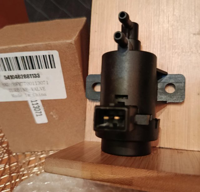 Válvula Solenoide Presión Turbo Renault - Nissan