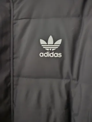 Plumífero largo Adidas Originals T.50 Color Negro