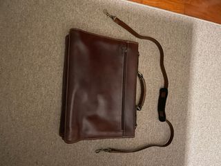 Maletín Portafolios Piel Marrón