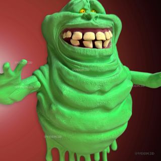 Figura Moquete Cazafantasmas Verde