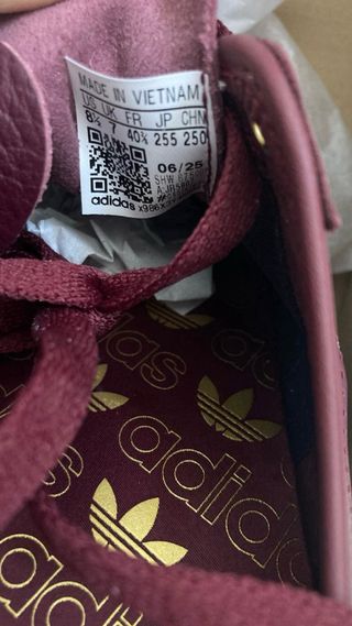 Adidas Japan Piel Burdeos