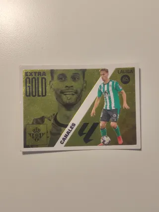 Cromo Canales Extra Gold Adrenalyn XL 23/24