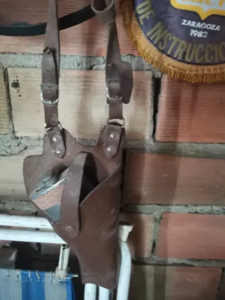 Funda de piel para pistola lateral